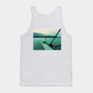 Mountain Lake Ferry Crossing Tank Top